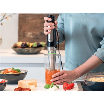 Braun MQ7025X MultiQuick 7 3in1 fekete-ezüst botmixer Braun MQ7025X MultiQuick 7 3in1 fekete-ezüst botmixer