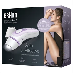 Braun Silk-expert Pro 3 PL3132 IPL villanófényes szőrtelenítő Braun Silk-expert Pro 3 PL3132 IPL villanófényes szőrtelenítő