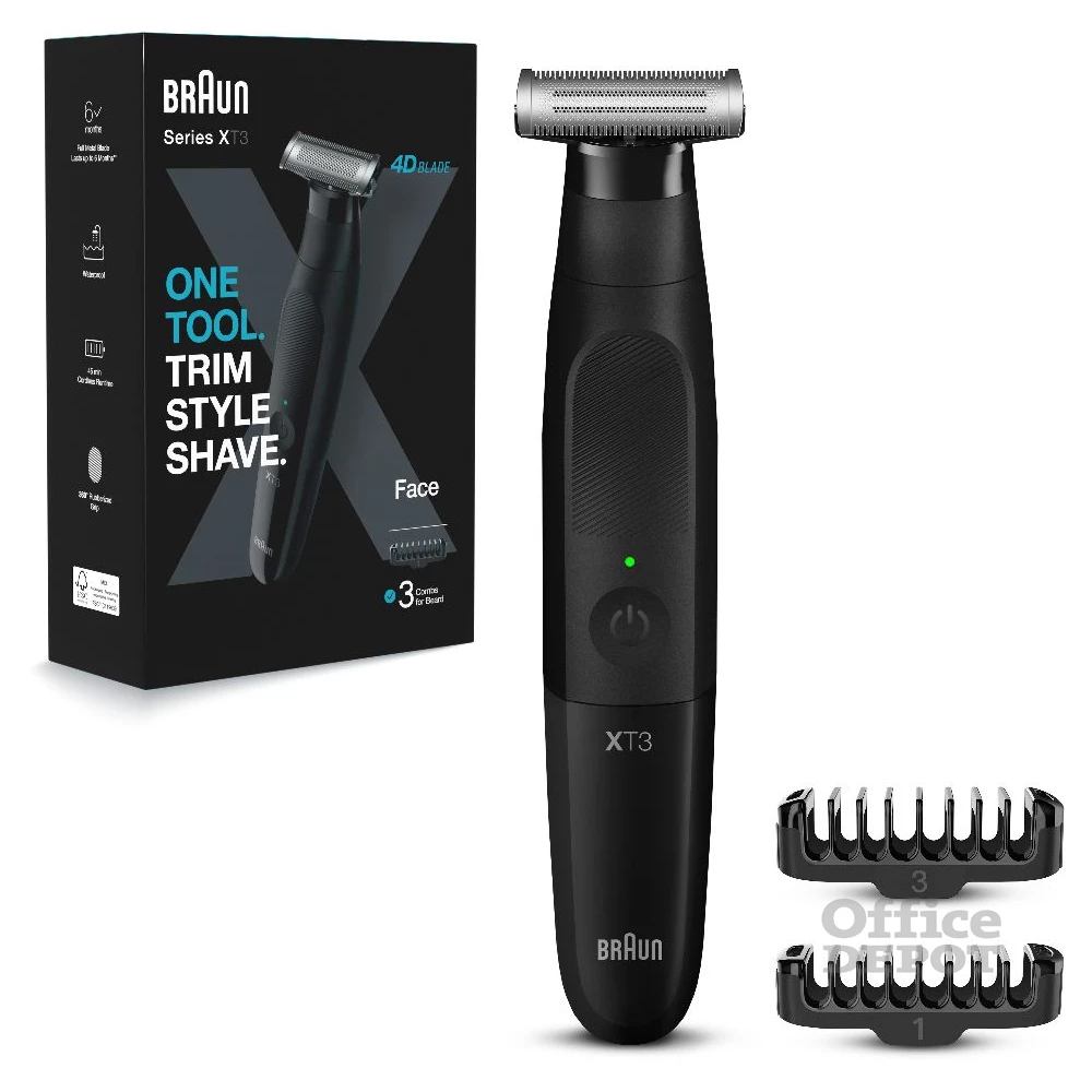 Braun Series XT3100 borotva,trimmelő,formázó férfi borotva