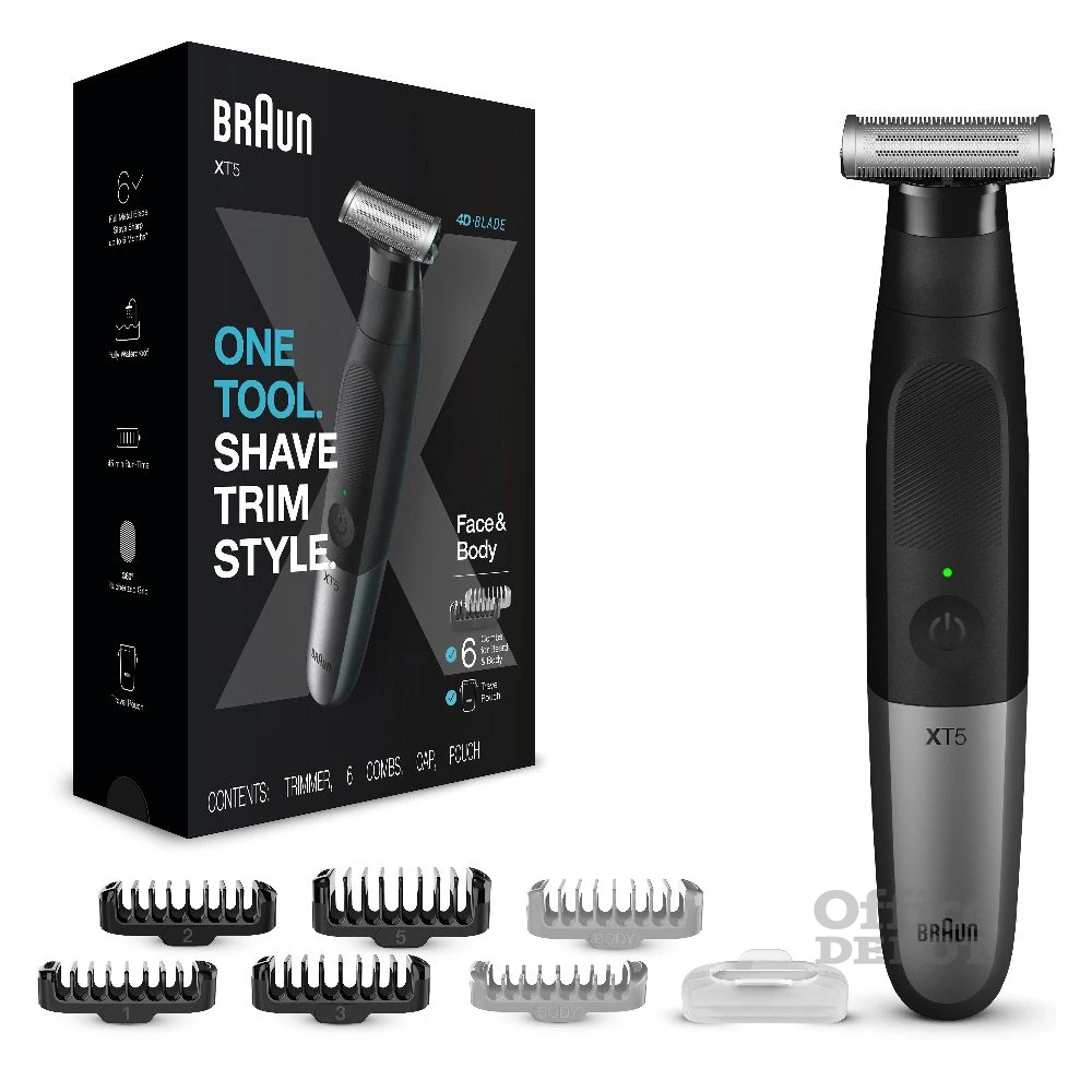Braun Series XT5200 trimmelő,formázó tokkal férfi borotva