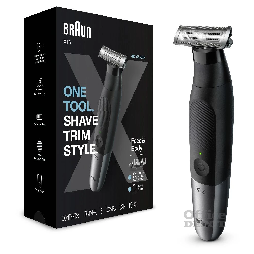 Braun Series XT5200 trimmelő,formázó tokkal férfi borotva
