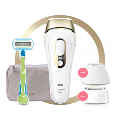 Braun Silk-expert Pro 5 PL5223 IPL villanófényes szőrtelenítő Braun Silk-expert Pro 5 PL5223 IPL villanófényes szőrtelenítő