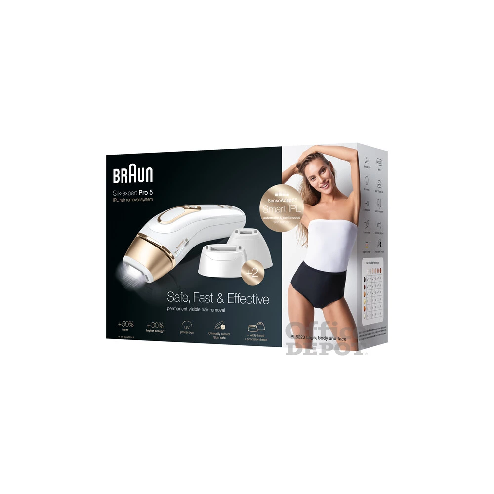 Braun Silk-expert Pro 5 PL5223 IPL villanófényes szőrtelenítő