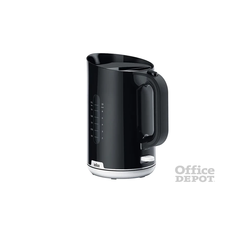 Braun WK1100BK 1,7L-es fekete vízforraló