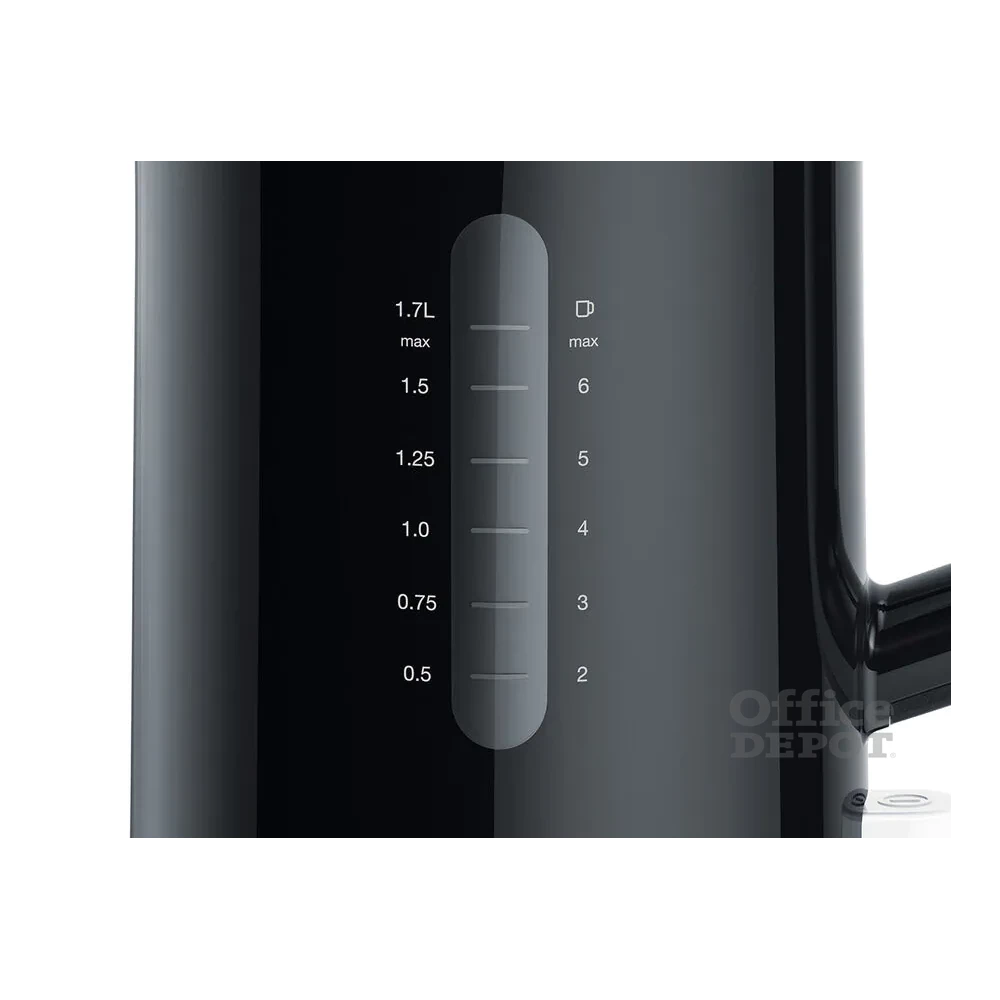 Braun WK1100BK 1,7L-es fekete vízforraló