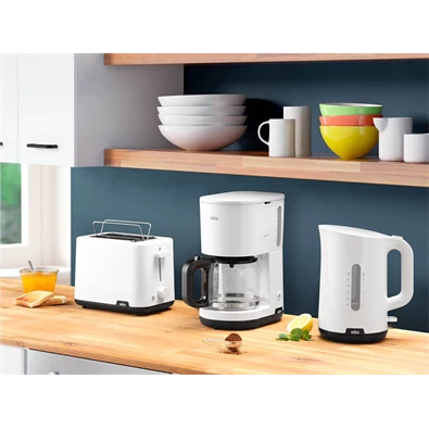 Braun WK1100WH 1,7L-es fehér vízforraló Braun WK1100WH 1,7L-es fehér vízforraló