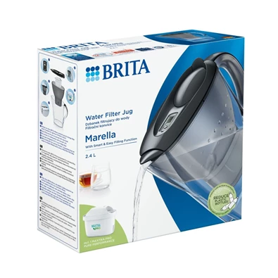 Brita 1052794 Marella Maxtra Pro 2,4l grafit vízszűrő kancsó Brita 1052794 Marella Maxtra Pro 2,4l grafit vízszűrő kancsó