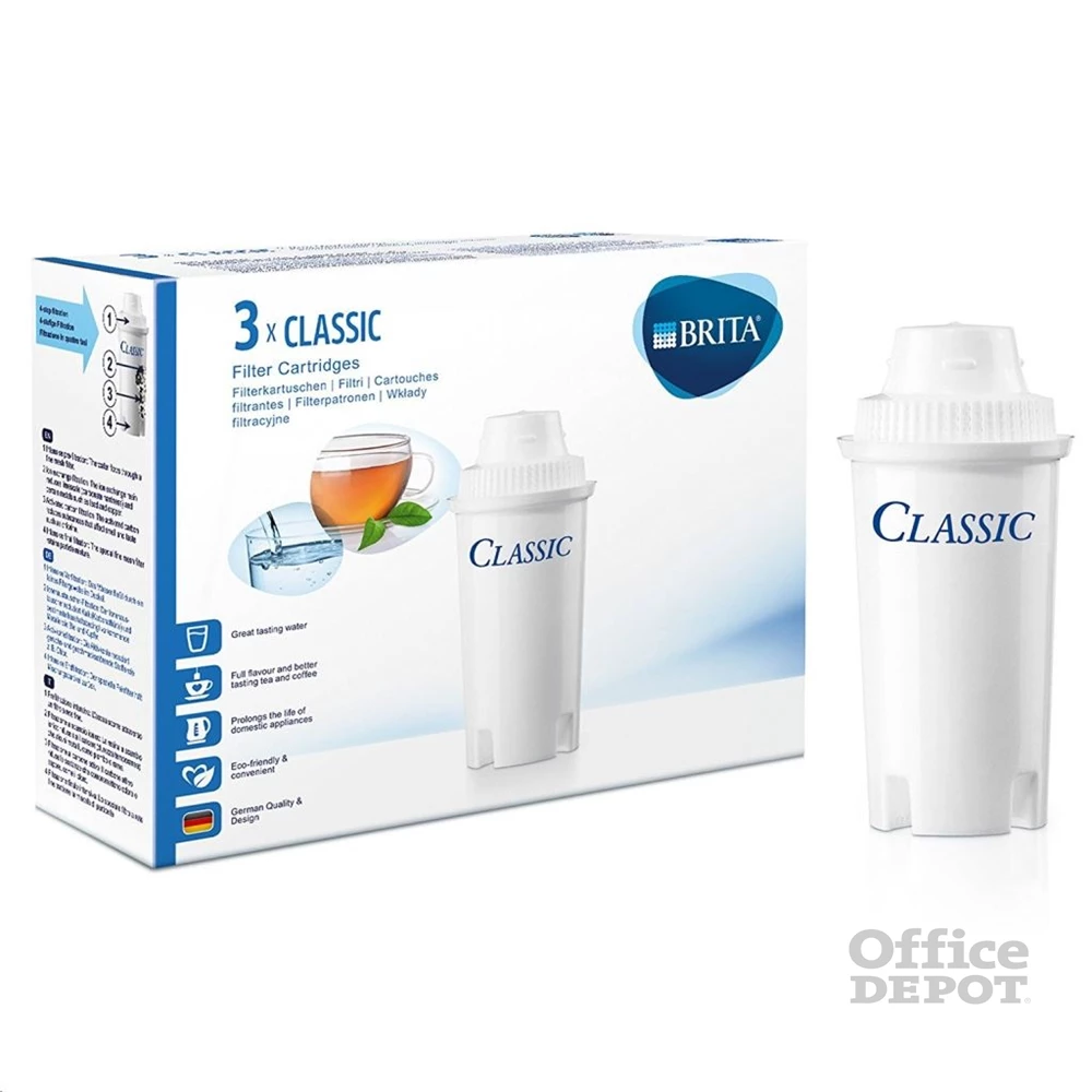 Brita Classic 3db-os vízszűrő patron