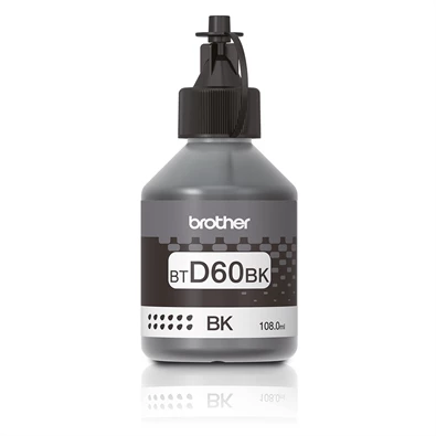 Brother BTD60BK 108ml fekete tintapalack Brother BTD60BK 108ml fekete tintapalack