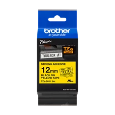 Brother Ptouch TZe-S631 12mmx8m sárga alapon fekete betűs laminált szalag Brother Ptouch TZe-S631 12mmx8m sárga alapon fekete betűs laminált szalag