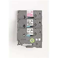 Brother TZe-251 24mmx8m fehér/fekete laminált szalag