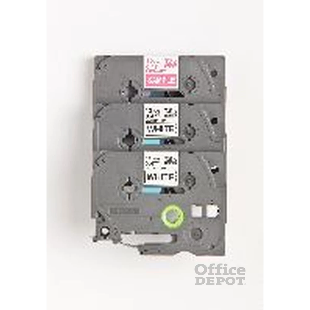 Brother TZe-251 24mmx8m fehér/fekete laminált szalag