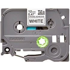 Brother TZe-S231 0.47" 12mmx8m fehér/fekete erős tapadású szalag