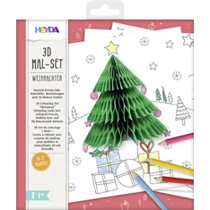 Brunnen 3D Colouring Set Karácsony színező szett Brunnen 3D Colouring Set Karácsony színező szett