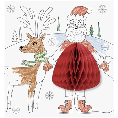 Brunnen 3D Colouring Set Kedves állatok színező szett