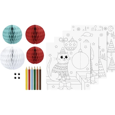Brunnen 3D Colouring Set Tél színező szett Brunnen 3D Colouring Set Tél színező szett
