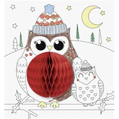 Brunnen 3D Colouring Set Téli állatok színező szett Brunnen 3D Colouring Set Téli állatok színező szett
