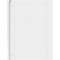 Brunnen A4 80 lapos kockás pasztell menta és pasztell pink spirálfüzet