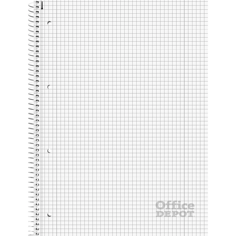 Brunnen A4 80 lapos kockás pasztell menta és pasztell pink spirálfüzet