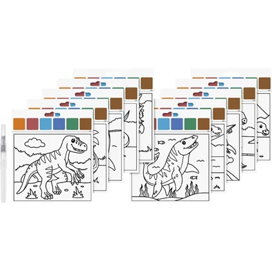 Brunnen Colouring Set Dinoszaurusz kifestő szett