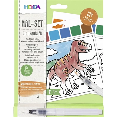 Brunnen Colouring Set Dinoszaurusz kifestő szett