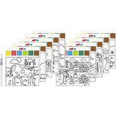 Brunnen Colouring Set Farm kifestő szett