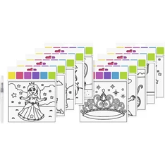 Brunnen Colouring Set Hercegnő kifestő szett