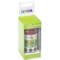 Heyda 4 db-os Alma dekor ragasztószalag Heyda 4 db-os Alma dekor ragasztószalag