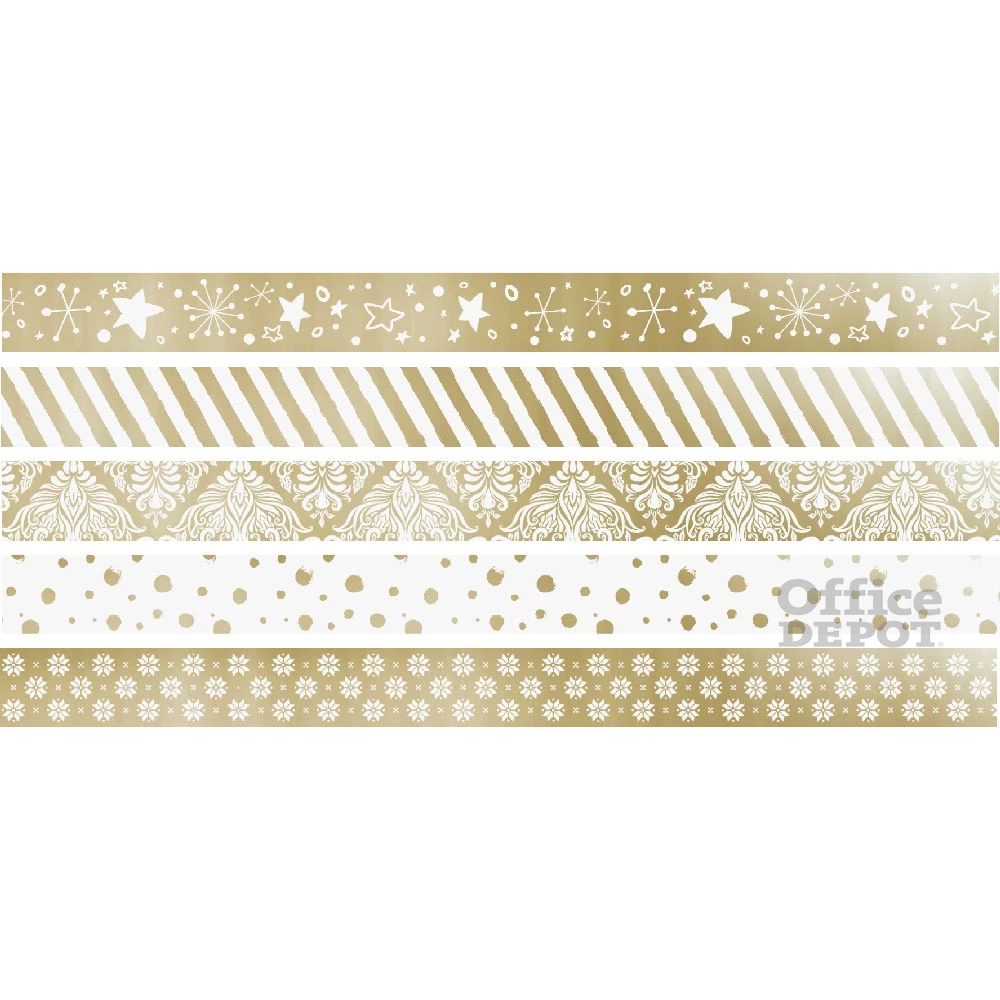 Heyda 5 db-os arany II. mini dekor ragasztószalag