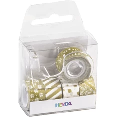 Heyda 5 db-os arany II. mini dekor ragasztószalag