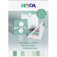 Heyda Türkiz-Menta A4 20 lapos kartonlap szett