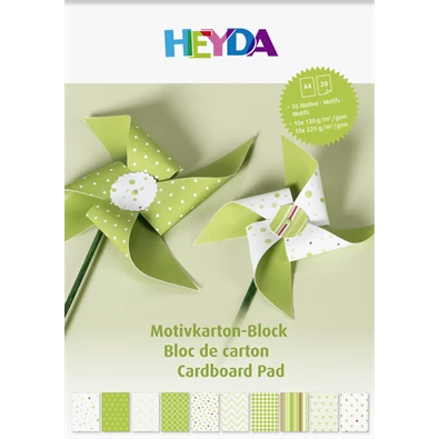Heyda Zöld A4 20 lapos kartonlap szett Heyda Zöld A4 20 lapos kartonlap szett
