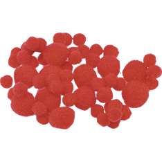 Knorr Prandell piros 8-20 mm 100 db/csomag pompom