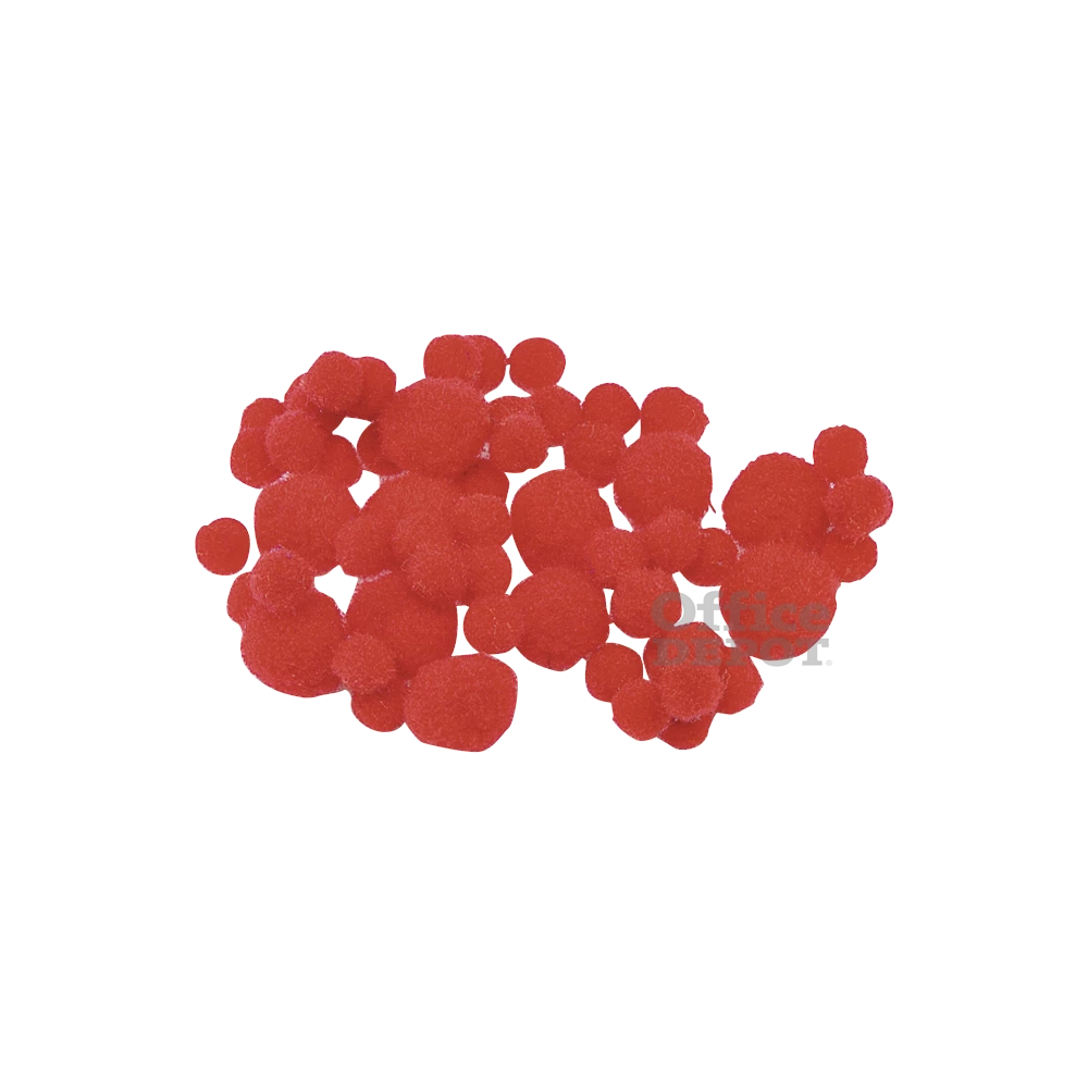 Knorr Prandell piros 8-20 mm 100 db/csomag pompom