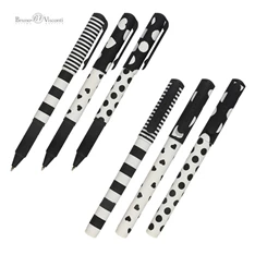 Bruno Visconti Dreamwrite Flora Black&White 0,7 mm, kék golyóstoll Bruno Visconti Dreamwrite Flora Black&White 0,7 mm, kék golyóstoll
