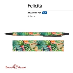 Bruno Visconti Felicita Cactus Paradise 0,7 mm, kék, fém golyóstoll Bruno Visconti Felicita Cactus Paradise 0,7 mm, kék, fém golyóstoll