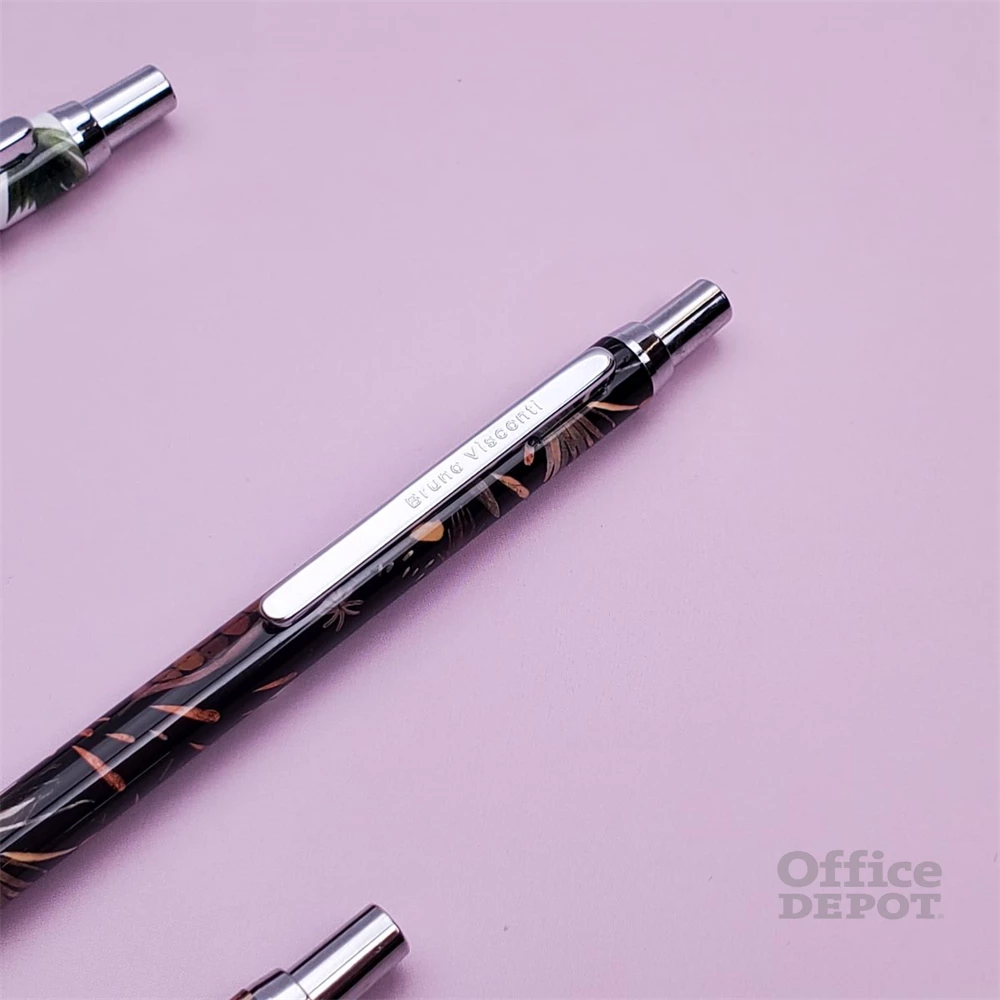 Bruno Visconti Felicita Night Flowers 0,7 mm, kék, fém golyóstoll