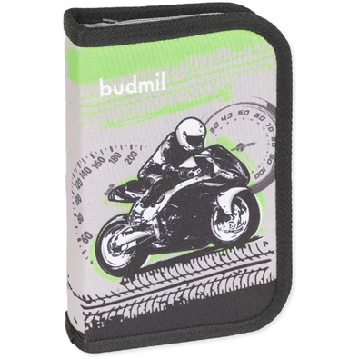 Budmil 10120082004 szürke-zöld tolltartó Budmil 10120082004 szürke-zöld tolltartó