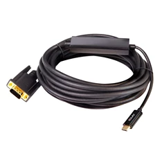 CLUB3D USB Type C - D-SUB Active 5m kábel CLUB3D USB Type C - D-SUB Active 5m kábel