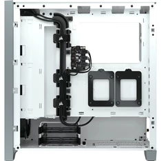 CORSAIR iCUE 4000X RGB fehér számítógépház CORSAIR iCUE 4000X RGB fehér számítógépház