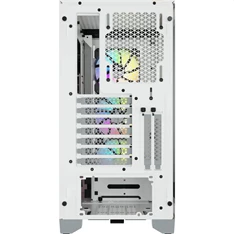 CORSAIR iCUE 4000X RGB fehér számítógépház CORSAIR iCUE 4000X RGB fehér számítógépház