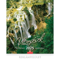 CSG 2025 Vízesések 30x34cm falinaptár CSG 2025 Vízesések 30x34cm falinaptár