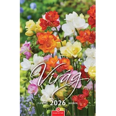 CSG 2026 Virág 21x32 cm falinaptár