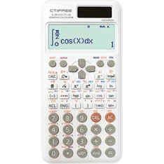 CTIFREE FC-991 ES PLUS 2nd FEHÉR tudományos számológép, 77x161mm, dual power, 2 év garancia