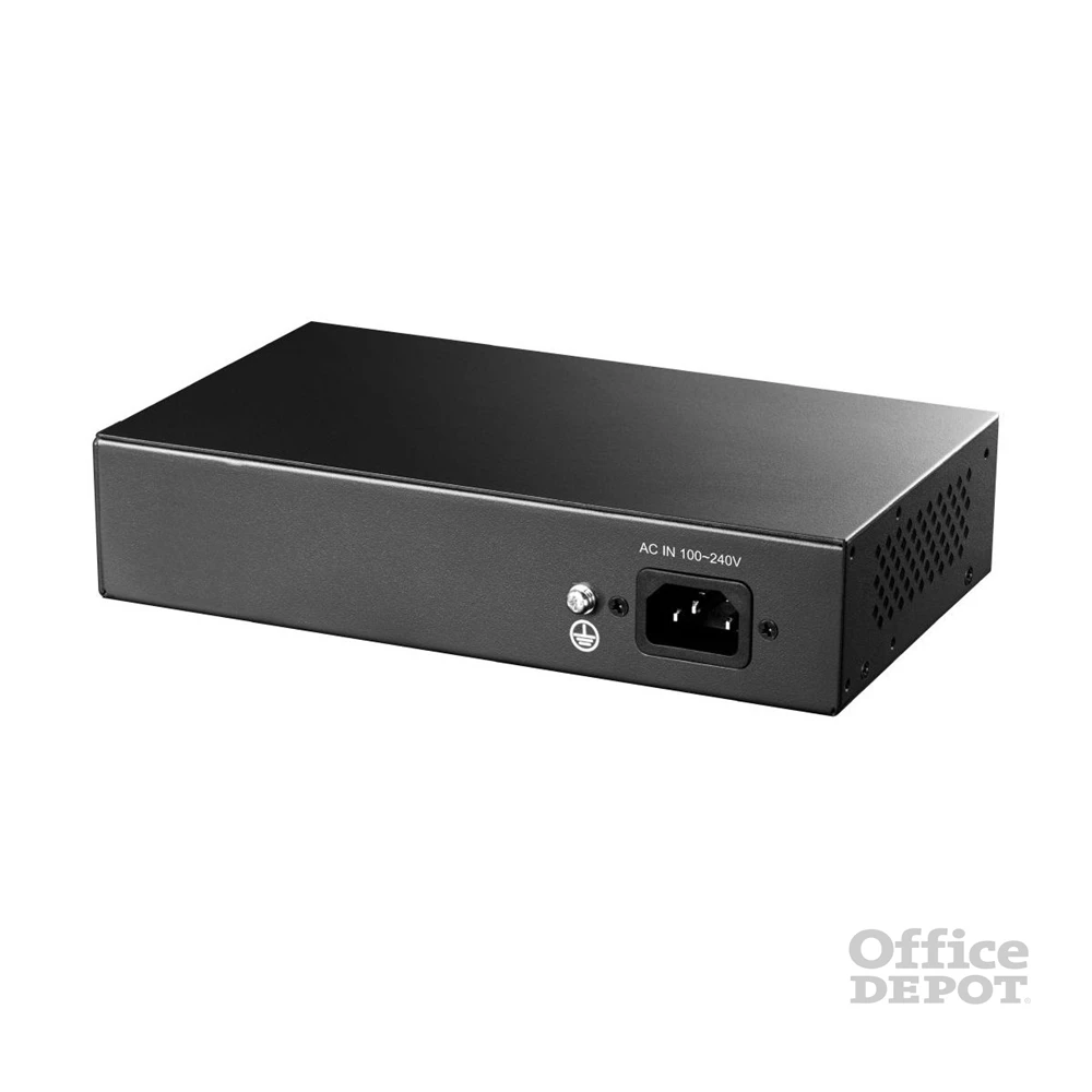 CUDY GS1016 16 portos Gigabit, VLAN/Extend mód, fém ház, fekete asztali Switch