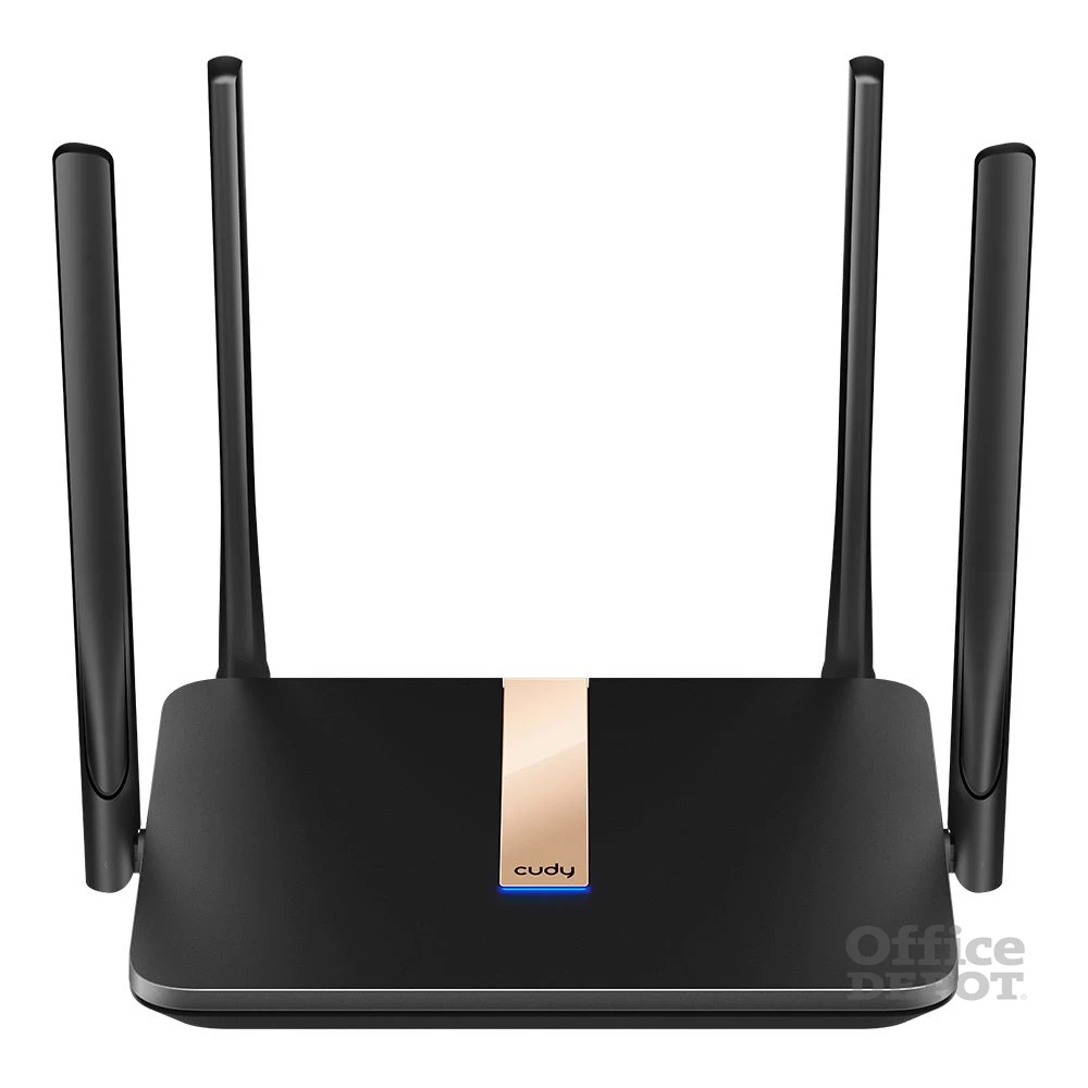 CUDY LT500D kétsávos AC1200 WIFI MESH nanoSIM 4G LTE fekete router