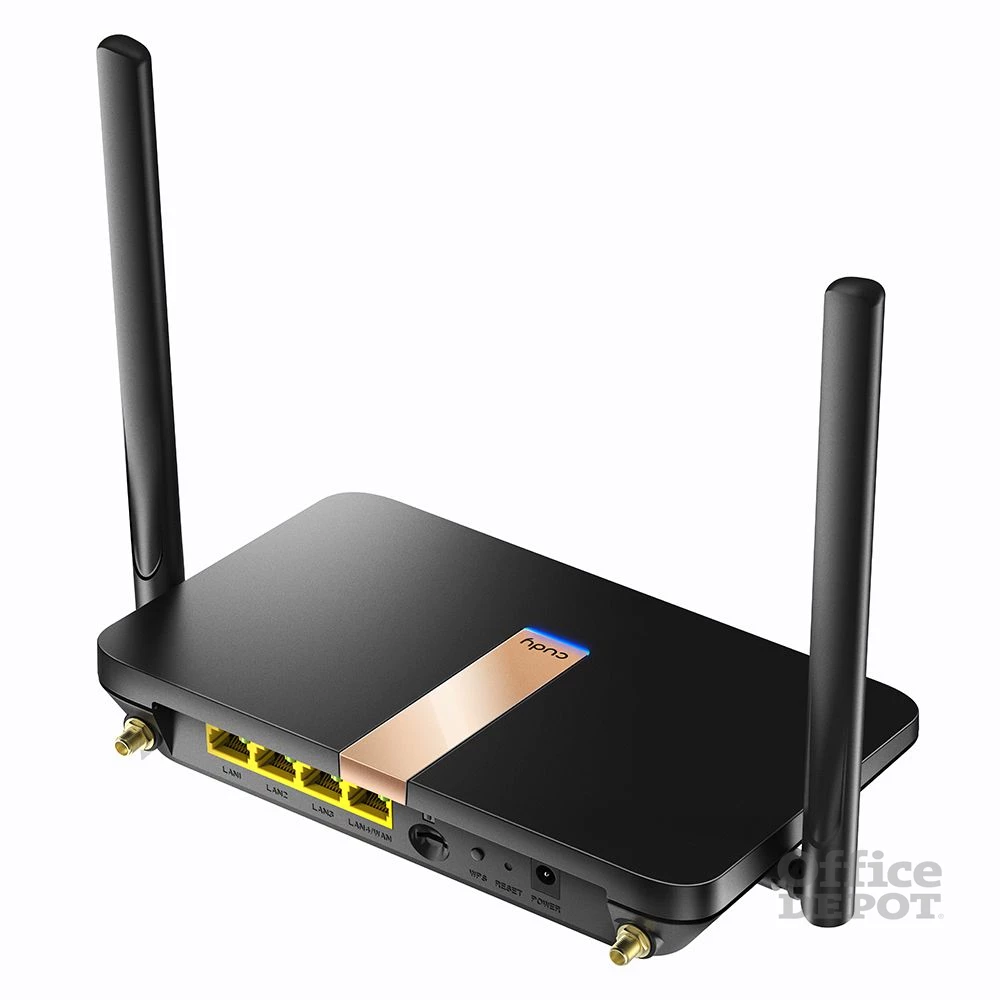 CUDY LT500D kétsávos AC1200 WIFI MESH nanoSIM 4G LTE fekete router