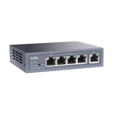 CUDY R700 Gigabit Multi-WAN VPN, fém házas Router CUDY R700 Gigabit Multi-WAN VPN, fém házas Router