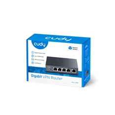 CUDY R700 Gigabit Multi-WAN VPN, fém házas Router CUDY R700 Gigabit Multi-WAN VPN, fém házas Router