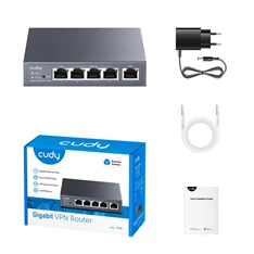 CUDY R700 Gigabit Multi-WAN VPN, fém házas Router CUDY R700 Gigabit Multi-WAN VPN, fém házas Router